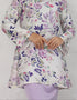 BAJU KURUNG PAHANG MODEN AURELLE (LILAC)